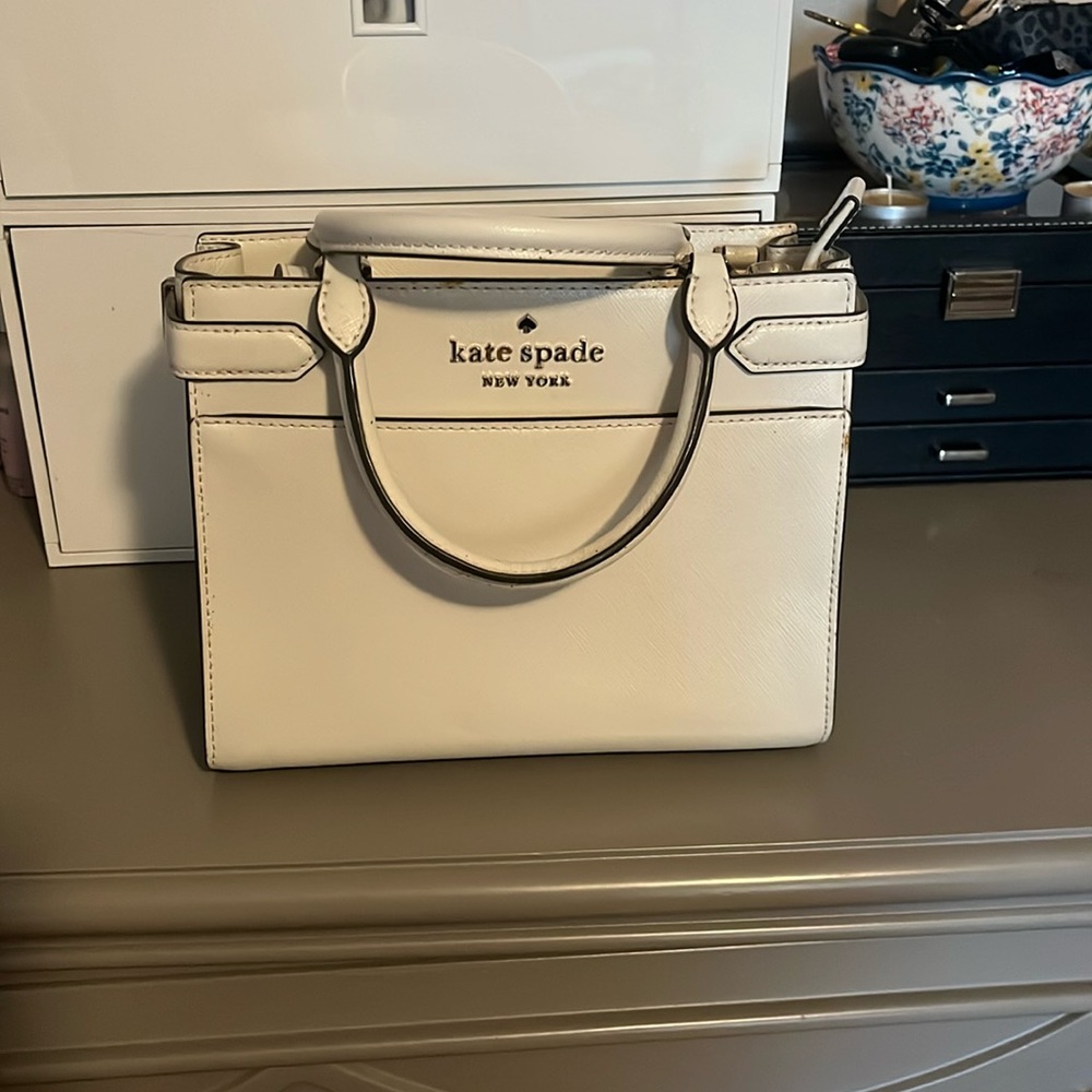 White Kate spade crossbody